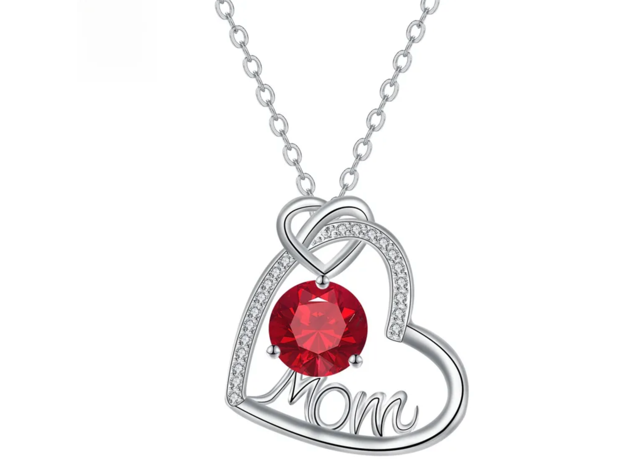 Heart Crystal Necklace – Elegant Women’s Pendant